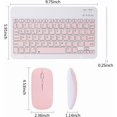 thumbnail image 2 of Kit de teclado y ratón para iPad o tableta Android, color rosa, 2 of 4