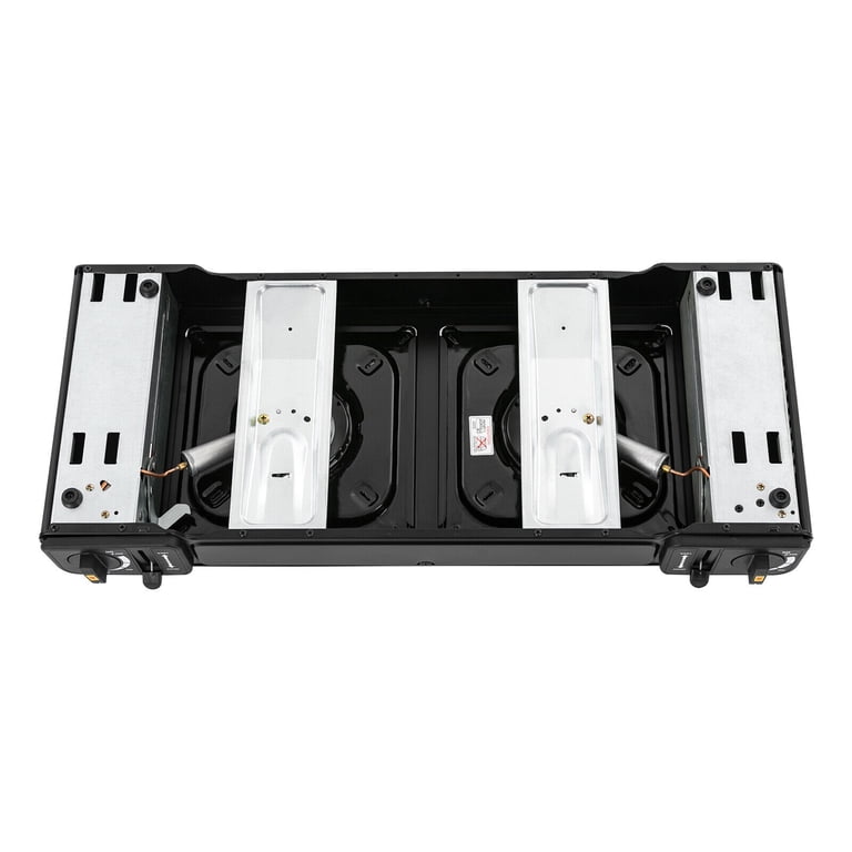 Double Burner Butane Stove, Butane Camping Stove Kit
