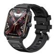 thumbnail image 6 of Smart Watch, Smart Watches for Men, H02 Smart Watch Outdoor Sports 30 Meter Watertight Swimming KT71 Smart Watch Can Call Bluetooth Music, Smart Watches for Women(Black), 6 of 8