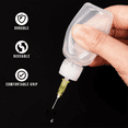 thumbnail image 4 of TOP! Needle Tip Glue Applicator Bottles, Precision Squeeze Bottle Oiler for Paint Craft Quilling Liquid, 4 of 4