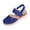 Blue #021, variant on Closed Toe Platform Wedges Sandals for Women 2026 Dressy Summer Espadrilles Wedges Shoes with Ankle Strap Comfortable Anti Slip Casual Summer Shoes 37
