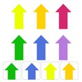 thumbnail image 2 of MasteelfCA 6pcs Colorful Arrow Wall Sticker Floor Stickers Stairs Stickers Floor Decal, 2 of 7
