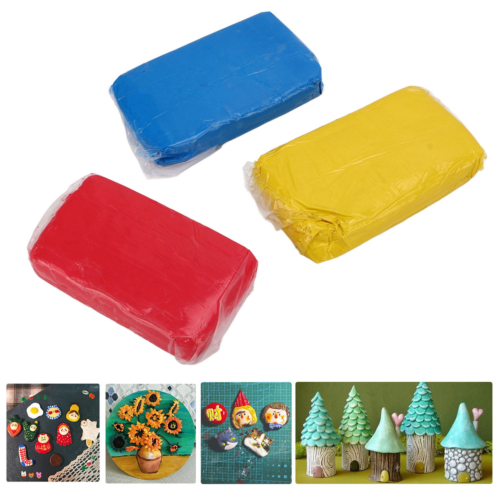 Paper Clay Air Dry, Air Dry Paper Clay Modeling Clay 3pcs For Modeling  Compound For Student 