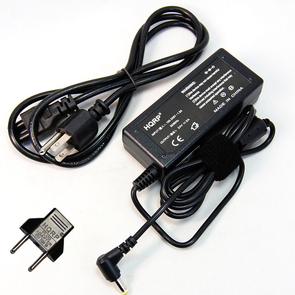 HQRP AC Power Adapter for Logitech 190542-0000 fits G25 G27 G29 G920 Racing Wheel + HQRP Euro Plug Adapter - image 1 of 7