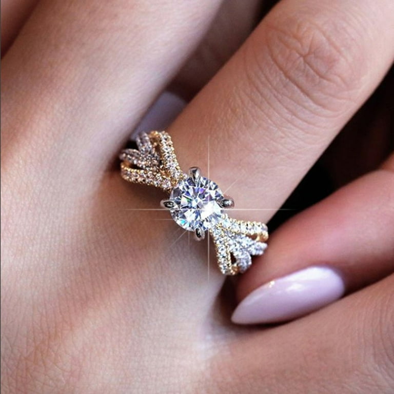 Engagement ring hotsell fashion 2019