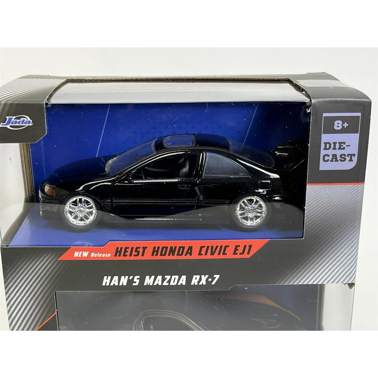 Fast & Furious 1:32 Scale Legacy Twin Set - Heist Honda Civic EJ1