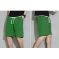 thumbnail image 4 of ASUDESIRE 3 Pack Men's Shorts Waffle Textured Casual Shorts with Pockets Drawstring Elastic Waistband, 4 of 7