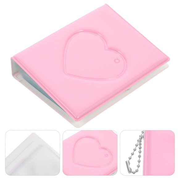 PENIKOKO 1Pcs Portable Photo Album PVC Damage Prevention for Girls Wedding