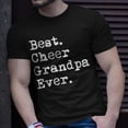 thumbnail image 2 of Best Cheer Grandpa Ever Funny Cheerleader Grandfather Gift For Mens Unisex TShirt, 2 of 6