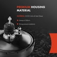 thumbnail image 3 of A-Premium Vacuum Power Brake Booster Without Master Cylinder Compatible with Select Honda Models - Civic 2001 2002 2003 2004 2005 - Replace # 01469S5D010, 3 of 8