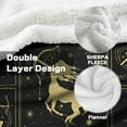 thumbnail image 4 of Sagittarius Gifts for Women Men,Sagittarius Sherpa Blanket,Astrology Gifts Zodiac Gifts Sagittarius Birthday Gifts for Women,Horoscopes Gifts Double Layer Fabric Warm Blankets,60" X 50", 4 of 5