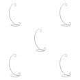thumbnail image 2 of Cateissary Candelabro de hierro de 23CM, soporte colgante de bola de cristal, jarrón de cristal para plantas, soporte colgante de hierro, Type2 NO2, 2 of 6