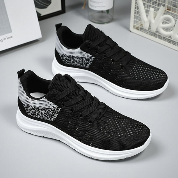 Zapatos para correr Moda Senderismo Zapatos para mujeres para gimnasio Viajes Trabajo 39 Negro Likrtyny Tenis De Mujer Tenis De Hombre Walmart en linea