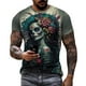 thumbnail image 3 of Camiseta con gráfico del Día de los muertos de calavera mexicana para hombres y mujeres, ropa de Graffiti, camisetas góticas de terror, ropa de calle de moda, camisetas, 3 of 5
