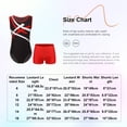 thumbnail image 5 of Sinleey Kids Girls Sleeveless Patchwork Dance Unitards Contrast Color Bodysuit with Solid Color Blue 14, 5 of 5