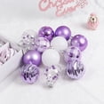 thumbnail image 5 of 12 bolas de Navidad de 6 cm con diseño de extraterrestre de plástico impreso para decoración de fiestas de Navidad, colgantes de esferas de Navidad de Año Nuevo 2024, 5 of 5