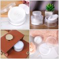thumbnail image 1 of ELAYARD 4Pcs Convenient Small Powder Container AS White for Outdoor Travel, 1 of 8