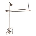 thumbnail image 2 of Barclay Butera Tub Kit 60" CI Slipper, Shwr, 2 of 5