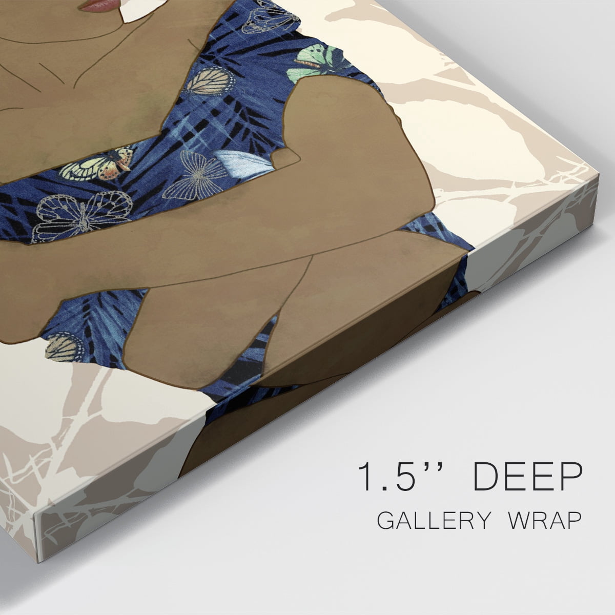 Ethnic Beauty II Premium Gallery Wrapped Canvas - Ready to Hang