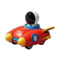 thumbnail image 2 of DEBGFS Jouets de Voiture Spatiale à Presser et à Emporter pour Tout-Petits, Ensemble de Jouets de Voiture à Friction et Inertie, Voitures à Rétrofriction, Ensemble de Jeu de Voiture à Thème Spatial, Voitures à Pousser pour Tout-Petits, Fusée Spatiale, Jouet de Navire avec Astronautes, Rouge, freesize, 2 of 8