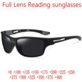 thumbnail image 2 of Full Lens Reading Sunglasses for Men Women Fashion Outdoor Men's Sports Driving Presbyopic Sun Glasses UV400 Protection, 2 of 5