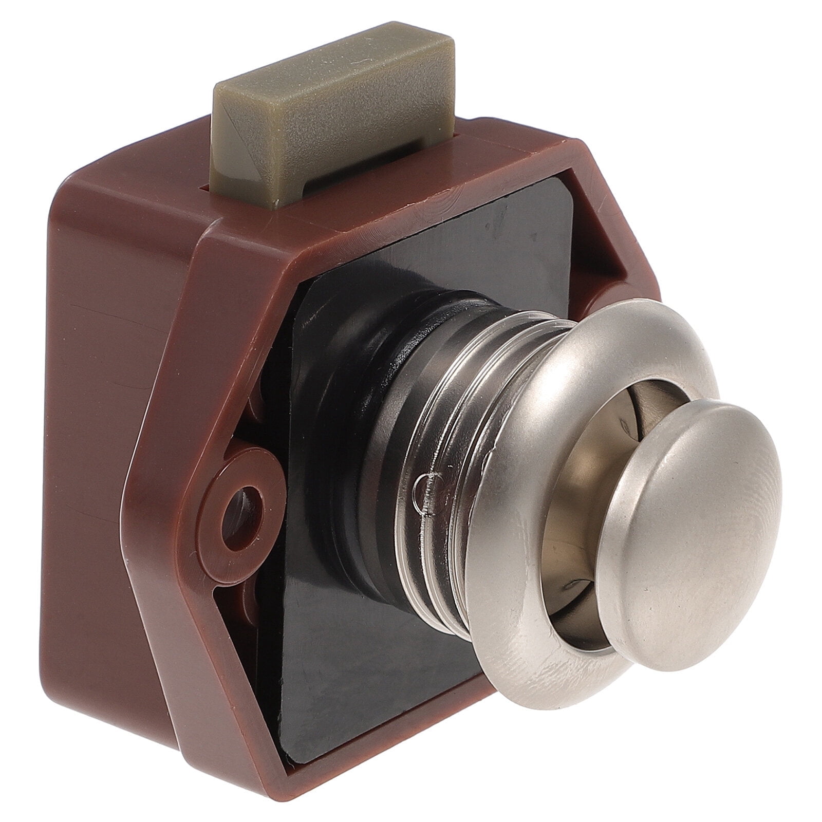 Häfele Push Lock Mini Chiusura Magnetica Per Mobili 16 Mm - Colore Argento, Ideale Per Ante E Camper