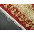 thumbnail image 6 of 7' x 10' Red and Beige Geometric Rectangular Area Throw Rug, 6 of 7