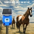 thumbnail image 7 of ATMOREA P9 Solar Electric Fence Charger with LCD Display,1.5J Output,5 Miles Range,for Grazing Livestock, 7 of 7