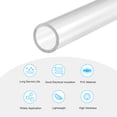 thumbnail image 3 of Unique Bargains 20mm ID 25mm OD 0.3 m Transparent PVC Rigid Round Pipe High Transparency, 3 of 6