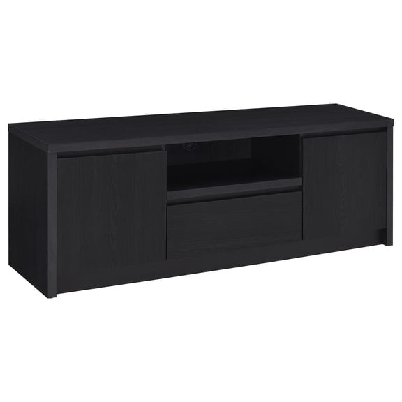 Coaster Winfield 60-inch 2-Door TV Stand Media Console, Black