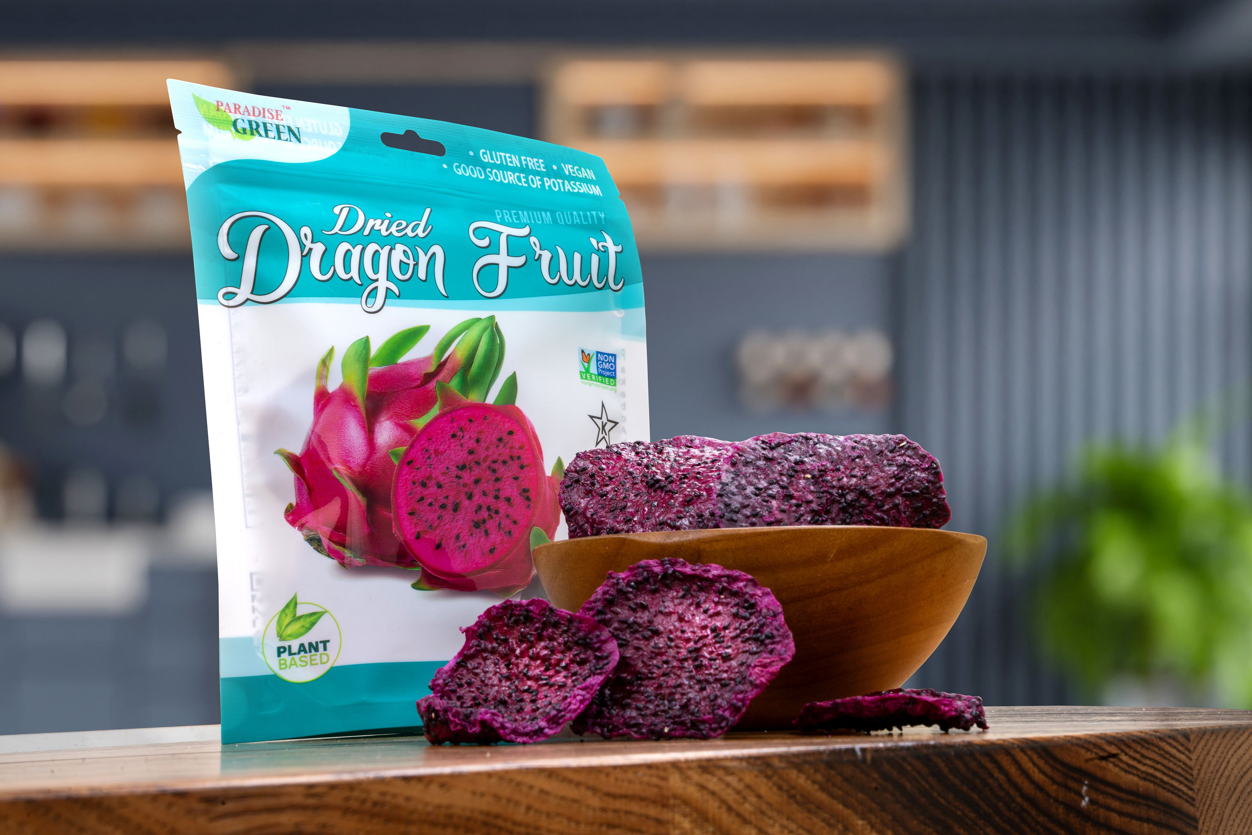 Paradise Green Dried Dragon Fruit