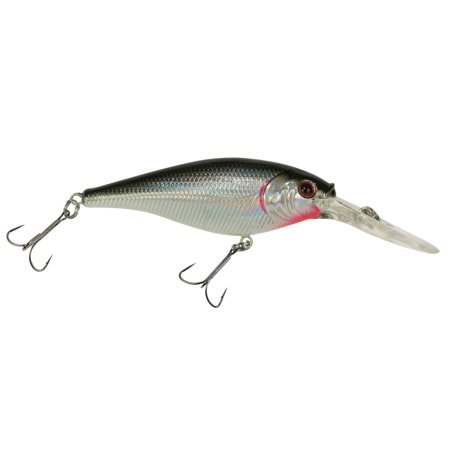 UPC: 0028632521090 | Berkley Flicker Shad Fishing Lure  Black Silver  3/16 oz