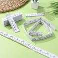 thumbnail image 4 of 25 Pcs Tape Measure Paper Measuring Tape Disposable Wound Tape Measure Body Measurement Tools 1 Meter/40 Inch, 4 of 5