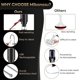thumbnail image 2 of Aireador eléctrico para vino Higfra con tubo retráctil recargable, 2 of 9