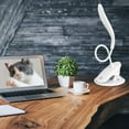 thumbnail image 2 of LINLIN LED Desk Lamp, 3 Color Eye Caring USB Rechargeable Clip Desk Lamp Touch Control Bed Light with Flexible Gooseneck for in Bed Headboard Office Work Study, 2 of 7