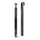 thumbnail image 4 of Guirnalda Hanger Hook Negro Premium sobre la puerta Metal Sided Wreath Hanger Cocina Colgante Gancho de almacenamiento, 4 of 6