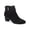 Black MC, variant on Womens Ariella Faux Suede Ankle Booties