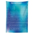 thumbnail image 3 of Ambesonne Science Tablecloth Rectangular Table Cover, Chemistry Element Table, 60"x90", Pale Blue Aqua Sky, 3 of 4