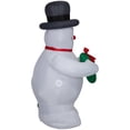 thumbnail image 6 of New Christmas Airblown Inflatables Yard Decoration Frosty with Scarf and Wreath, 5 ft, 6 of 6