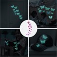 thumbnail image 5 of Bienvenido Luminoso tridimensional mariposa dormitorio habitación infantil decoración de pared pegatinas de pared, 5 of 5