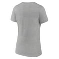 thumbnail image 3 of Women's Heathered Gray Carolina Hurricanes Team Arc V-Neck T-Shirt, 3 of 3