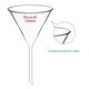 thumbnail image 3 of Glass Funnel 120mm Diameter Heavy Wall Borosilicate Glass with 120mm Stem Length for Laboratory Use, 3 of 5