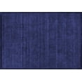 thumbnail image 1 of Ahgly Company Machine Washable Indoor Rectangle Solid Blue Modern Area Rugs, 5' x 8', 1 of 4