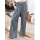 thumbnail image 4 of Pantalones Palazzo de para Mujer Gris M, 4 of 7