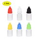 thumbnail image 1 of Botella de goteo de boca pequeña de plástico Uxcell 5ml/0.17 oz, 2 juegos, 1 of 6