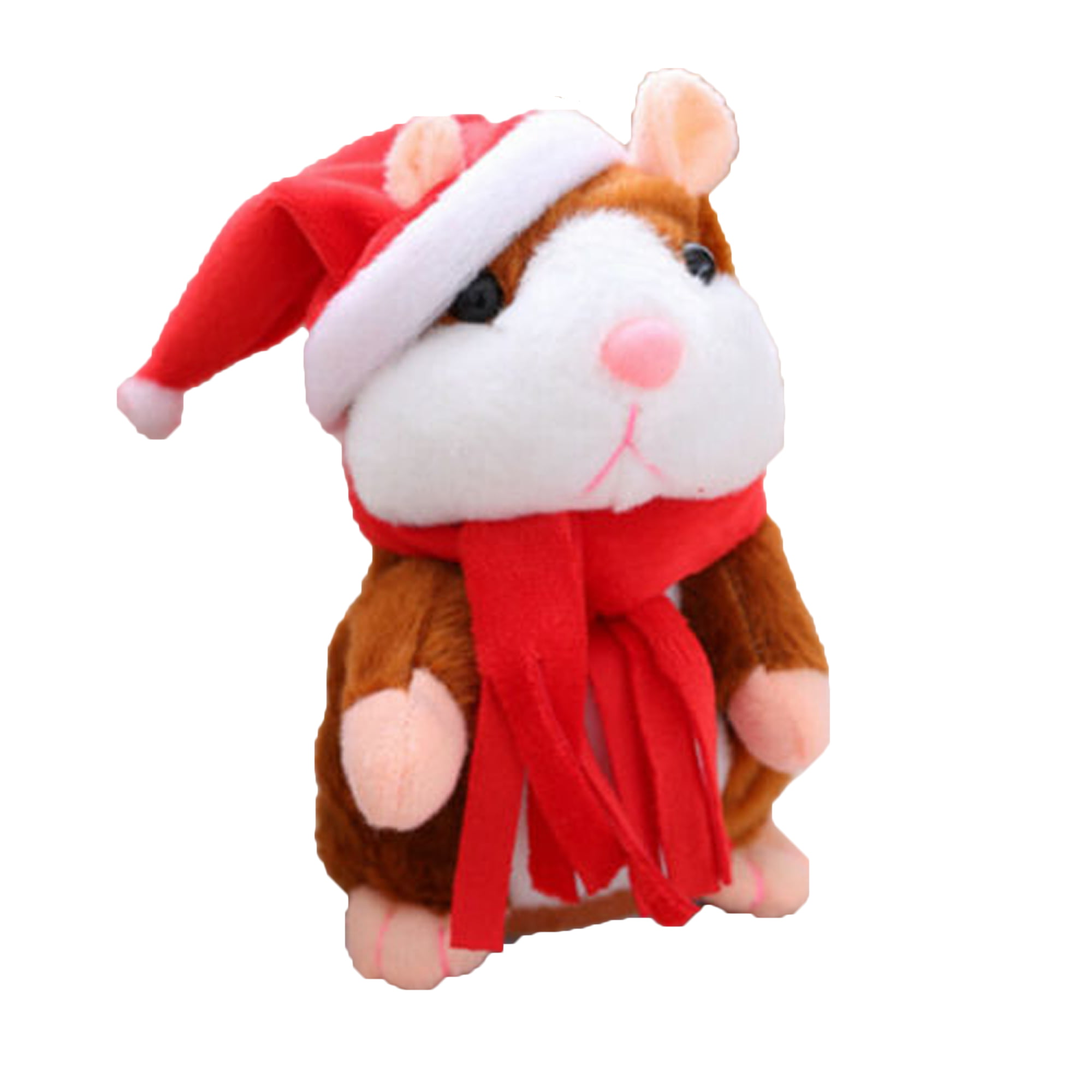 Cheeky Talking Hamster Mouse Pet Christmas Toy Speak Sound Record Hamster Gift 