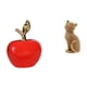 thumbnail image 1 of Estatua,Escultura de fruta artificial,estatua y artesanía,Colección de figuras de cerámica para decoración del hogar,Figura de escritorio,Estatua de gato,linda, 1 of 8