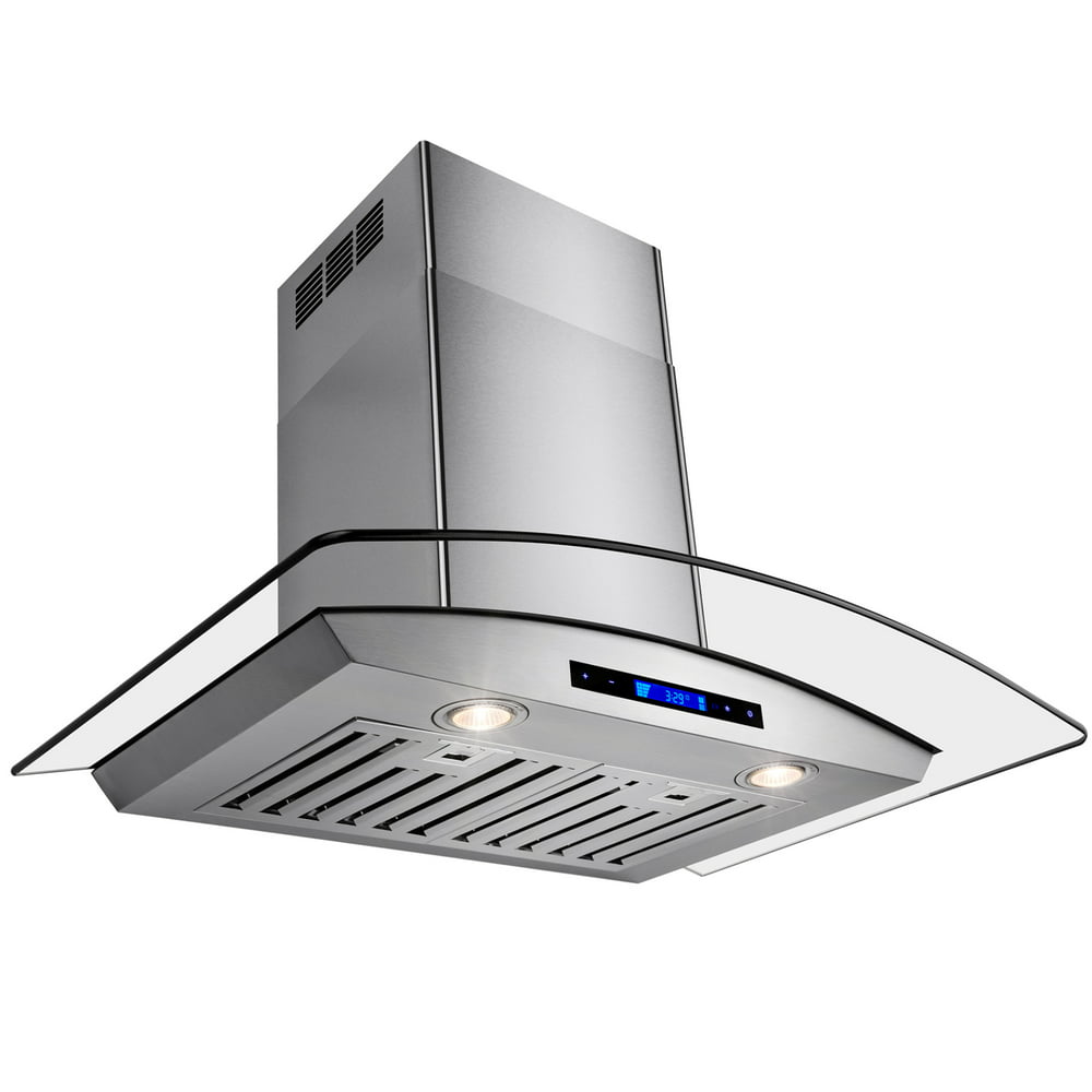 AKDY 36" Europe Exhaust Stainless Steel Glass Wall Range Hood Stove Stainless Steel Stove Hood Vent