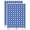 Dark Blue, variant on Big Rig Mac Semi Truck 200+ Round Stickers - Black - Gloss Finish - 0.50" Size