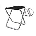 thumbnail image 2 of Jinsinto Outdoor Folding Stool, Ultra Light, with Storage Bag, Black, 2 of 2